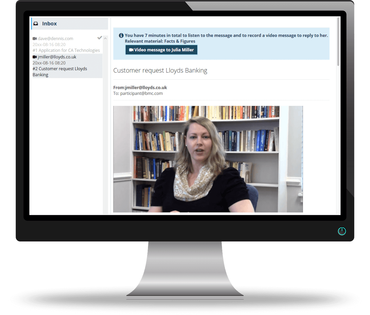 Sales Assessment message
